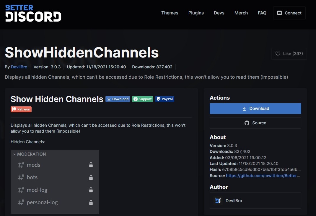 Show hidden channels discord. Плагины для Дискорд. Discord вкладка Plugins. Беттер Дискорд плагины. Show hidden channels.